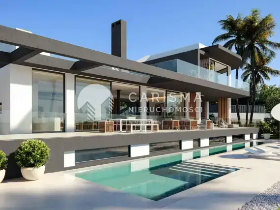 (2) Wspaniała, luksusowa willa do budowy, Golden Mile-Marbella, Costa del Sol