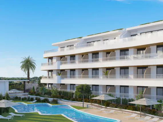 Nowe apartamenty 400 m od plaży Playa Flamenca 1