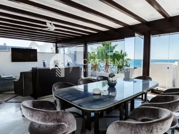 (9) Luksusowy penthouse z widokiem na morze, w pierwszej linii brzegowej, Estepona, Costa del Sol