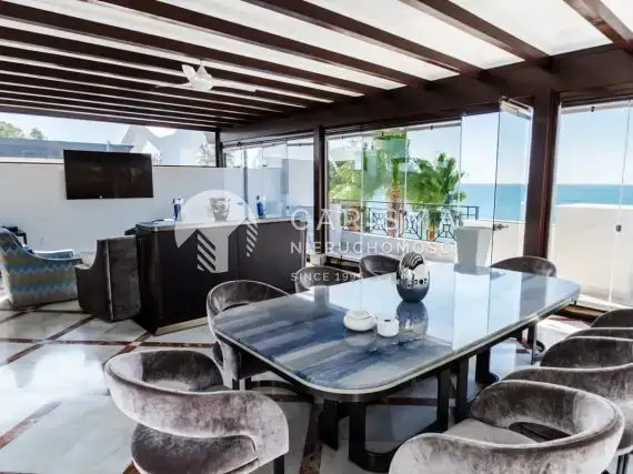 (11) Luksusowy penthouse z widokiem na morze, w pierwszej linii brzegowej, Estepona, Costa del Sol