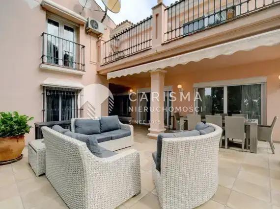 (4) Willa blisko morza i pól golfowych, Hacienda las Chapas, Costa del Sol