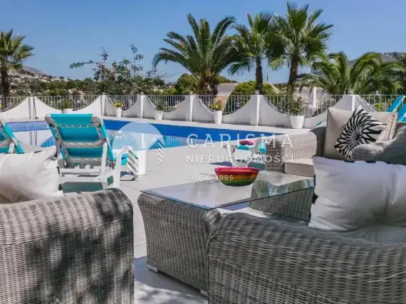 (12) Willa z widokiem na góry , Moraira, Costa Blanca Północ