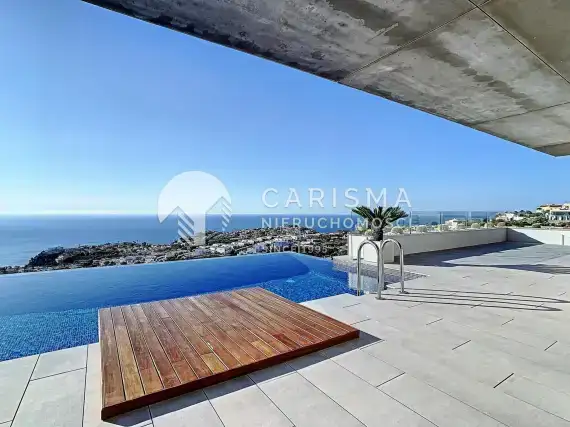 (64) Nowoczesny i luksusowy apartament z widokiem na morze, Cumbre del Sol, Costa Blanca