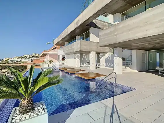 (66) Nowoczesny i luksusowy apartament z widokiem na morze, Cumbre del Sol, Costa Blanca