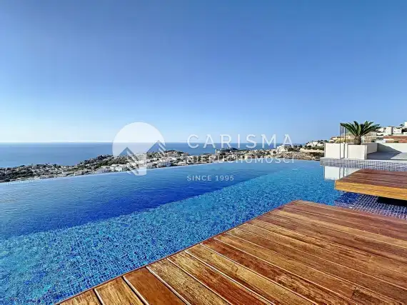 (71) Nowoczesny i luksusowy apartament z widokiem na morze, Cumbre del Sol, Costa Blanca