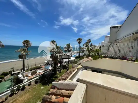 (28) Luksusowy apartament w pierwszej linii brzegowej, New Golden Mile, Costa del Sol