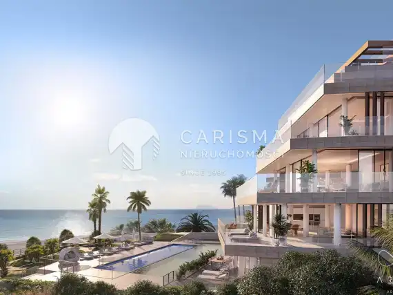 (3) Nowe, luksusowe apartamenty w pierwszej linii brzegowej, Estepona, Costa del Sol