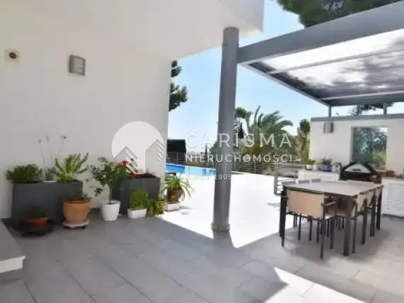 (31) Willa z widokiem na morze w Moraira