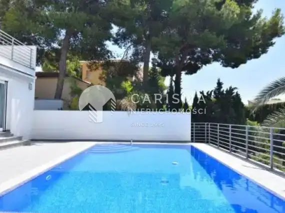 (34) Willa z widokiem na morze w Moraira