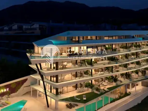 (5) Nowe luksusowe apartamenty z widokiem na morze, Carvajal, Costa del Sol