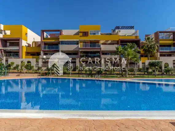 (2) Apartament z ogródkiem w Playa Flamenca 1 km od plaży