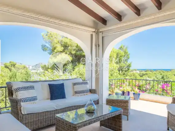 (3) Śródziemnomorska willa z widokiem na morze, Moraira, Costa Blanca