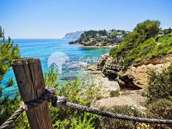 (40) Śródziemnomorska willa z widokiem na morze, Moraira, Costa Blanca