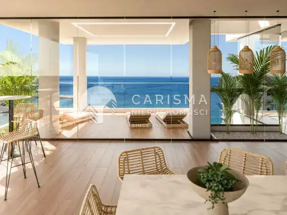 (3) Projekt nowoczesnych apartamentów z widokiem na morze, blisko plaży w Calpe