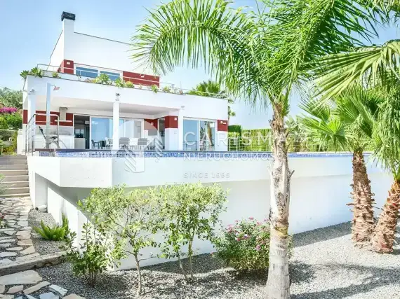 (27) Willa z widokiem na morze w Moraira