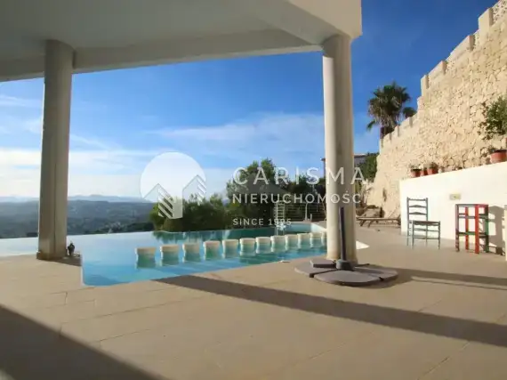 (19) Willa z widokiem na morze w El Portet, Moraira