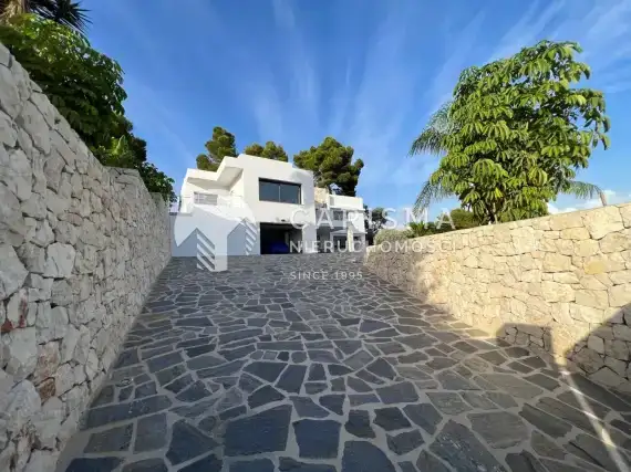 (25) Nowoczesna willa z widokiem na morze w Moraira, 1,5km od plaży
