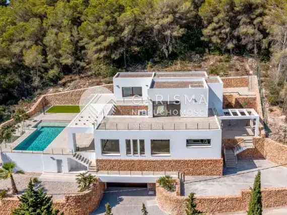 (9) Luksusowa, nowa i gotowa willa w spacerowej odległości do plaży El Portet, Moraira