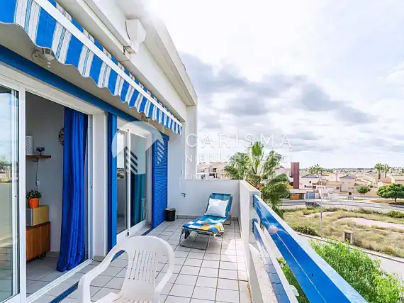 (19) Apartament z tarasem dachowym i widokiem na morze w Playa Flamenca
