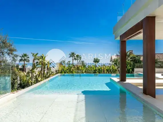 (32) Luksusowa willa z pięknym panoramicznym widokiem na morze, Marbella, Costa del Sol