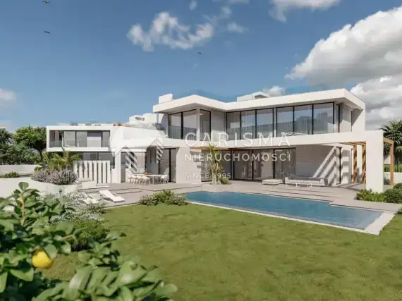 (4) Projekt luksusowych willi na mini osiedlu w Marbelli, Costa del Sol.