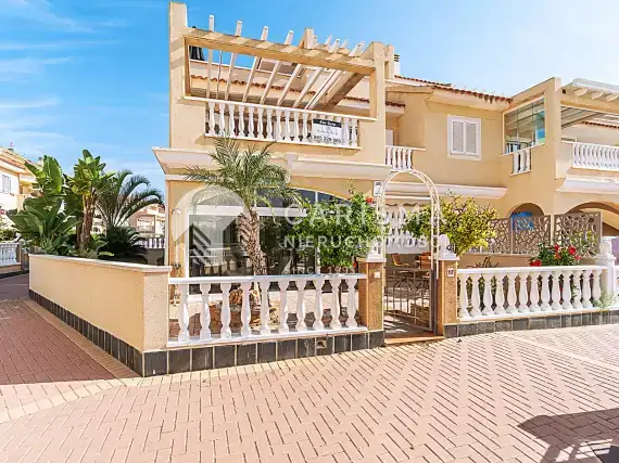 (3) Śródziemnomorski szeregowy dom, Orihuela Costa, Costa Blanca