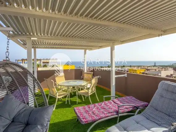 (3) Apartament z widokiem na morze, 500 m od plaży. Playa Flamenca.