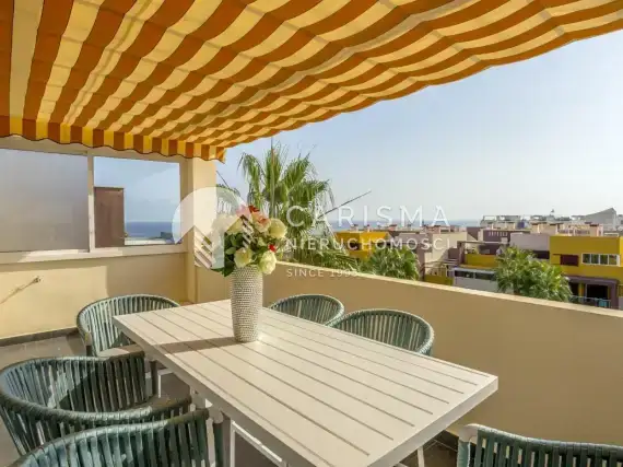 (14) Apartament z widokiem na morze, 500 m od plaży. Playa Flamenca.