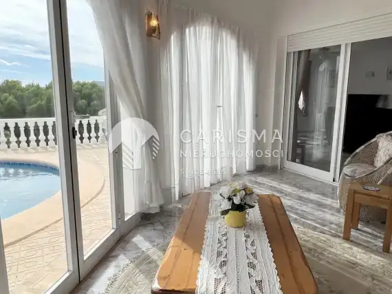 (12) Willa z widokiem na morze w Moraira blisko dogodności