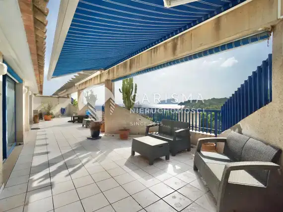(2) Penthouse w pierwszej linii z widokiem na morze w Moraira