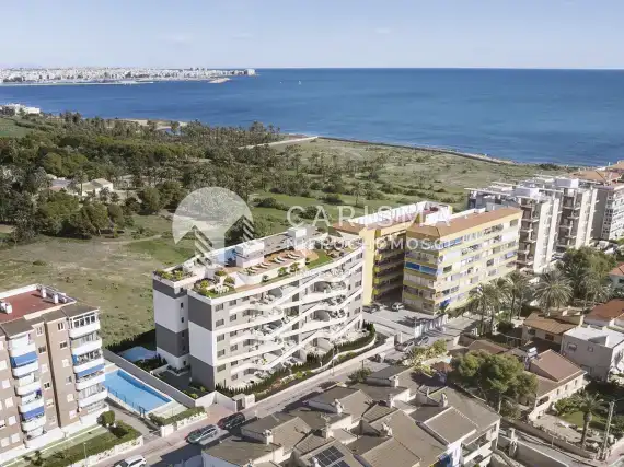Nowe apartamenty z widokiem na morze, 300 m od plaży, Punta Prima, Costa Blanca 1
