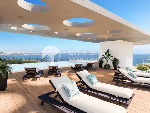 (8) Nowe apartamenty z widokiem na morze, 300 m od plaży, Punta Prima, Costa Blanca