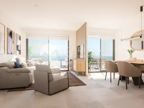 (10) Nowe apartamenty z widokiem na morze, 300 m od plaży, Punta Prima, Costa Blanca
