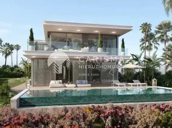 (4) Projekt luksusowych willi w pierwszej linii pola golfowego, Marbella East, Costa del Sol