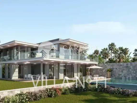(7) Projekt luksusowych willi w pierwszej linii pola golfowego, Marbella East, Costa del Sol