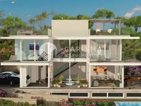 Projekt luksusowej, szklanej willi na plaży, Marbella East, Costa del SOl 1