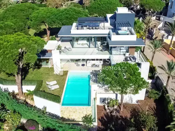 (3) Nowoczesna willa blisko plaży  z pięknym widokiem na morze, Marbella East, Costa dewl Sol