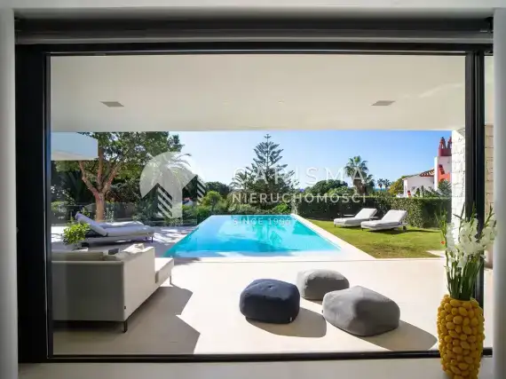 (14) Nowoczesna willa blisko plaży  z pięknym widokiem na morze, Marbella East, Costa dewl Sol