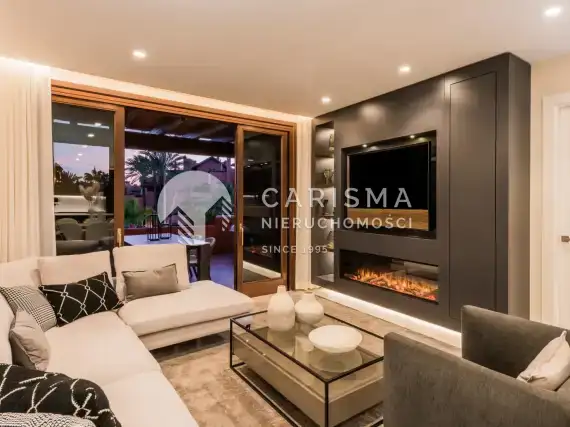 (37) Luksusowy apartament z widokiem na morze, New Golden Mile, Costa del Sol