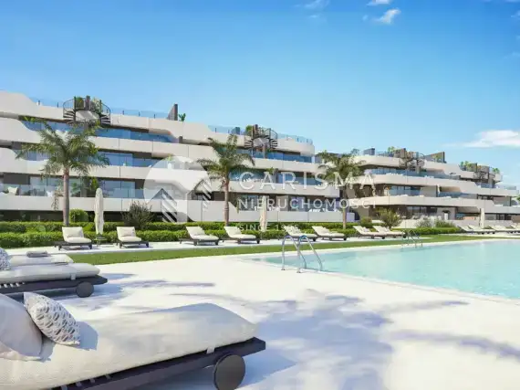 Nowe apartamenty w budowie z widokiem na morze, Estepona, Costa del Sol. 1