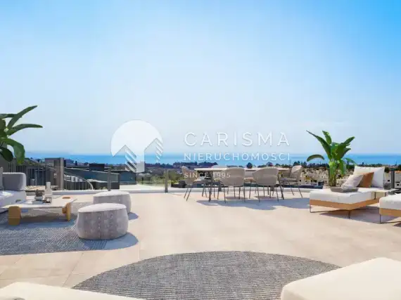 (4) Nowe apartamenty w budowie z widokiem na morze, Estepona, Costa del Sol.