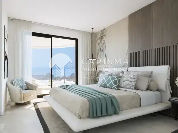 (9) Nowe apartamenty w budowie z widokiem na morze, Estepona, Costa del Sol.