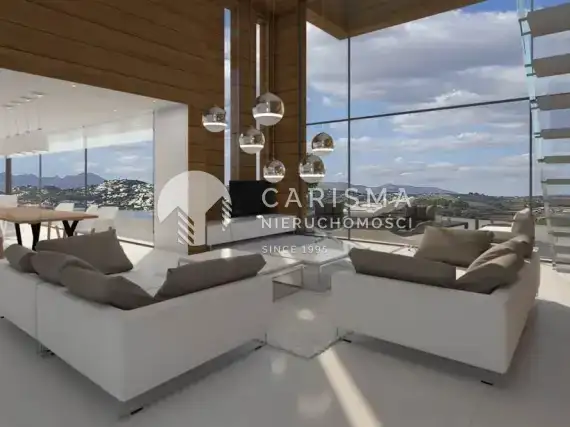(5) Nowy projekt, willa z panoramicznym widokiem na góry, Moraira, Costa Blanca Północ