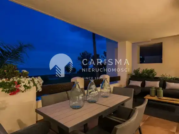 (37) Luksusowy apartament w pierwszej linii brzegowej, New Golden Mile, Costa del Sol