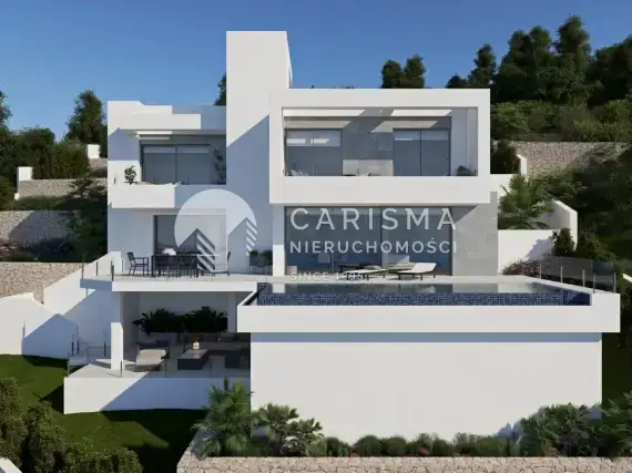 (6) Nowa inwestycja luksusowa willa z pięknym widokiem na morze, Cumbre del Sol, Costa Blanca Północ
