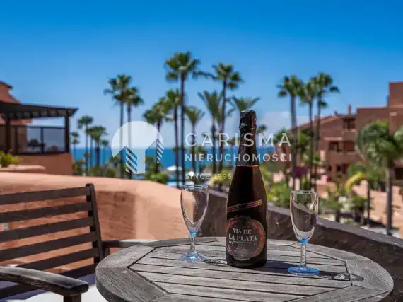 (10) Luksusowy apartament z widokiem na morze, w kompleksie przy plaży, Estepona, Costa del Sol