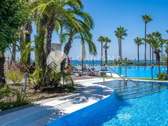 (20) Luksusowy apartament z widokiem na morze, w kompleksie przy plaży, Estepona, Costa del Sol