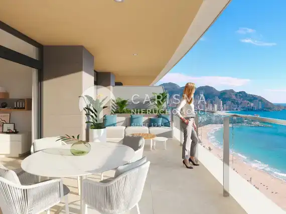 (10) Luksusowe apartamenty w budowie, z widokiem na morze, Benidorm, Costa Blanca