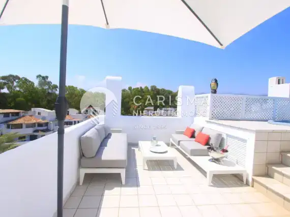 (15) Luksusowy penthouse, w pierwszej linii brzegowej, Elviria, Costa del Sol