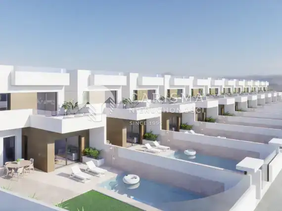 (3) Nowe domy z basenami w Hiszpanii Los Montesimos La Herrada